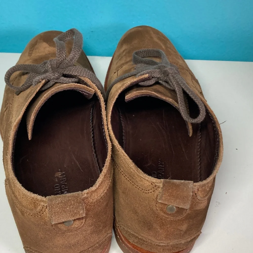 Timberland Boot Company Mens Size 9 Brown Suede Lace Up Oxfords